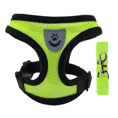 Comfort Fit Small Dog Harness with Leash - Long Hair Friendly