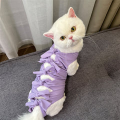 "Pawst-Op Guardian! Post-Surgery Recovery Suit for Dogs & Cats - Breathable Anti-Lick Surgical Onesie with Adjustable Belly Wrap, Soft Medical Fabric for Spay/Neuter Care, Weaning & Wound Protection (Vet-Approved Design)"