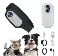 Mini Pet Collar Camera for Dogs & Cats (HD 1080p)