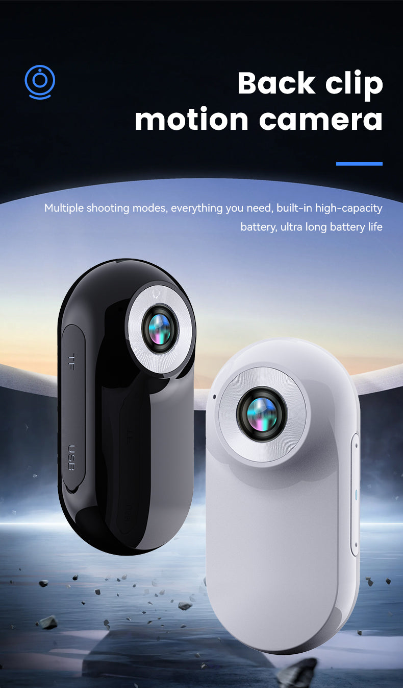 Pet Monitoring Camera with Magnetic Mount | HD Mini Thumb Camera & Silicone Collar
