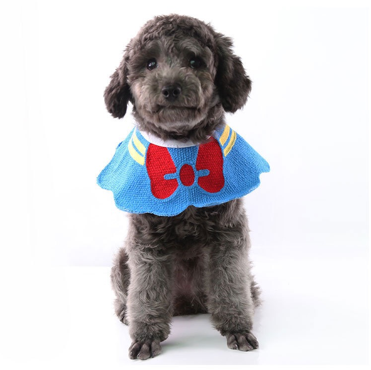 Cute Pet Bandana Bibs: Tie-On, Snap-On & Cape Collar Styles