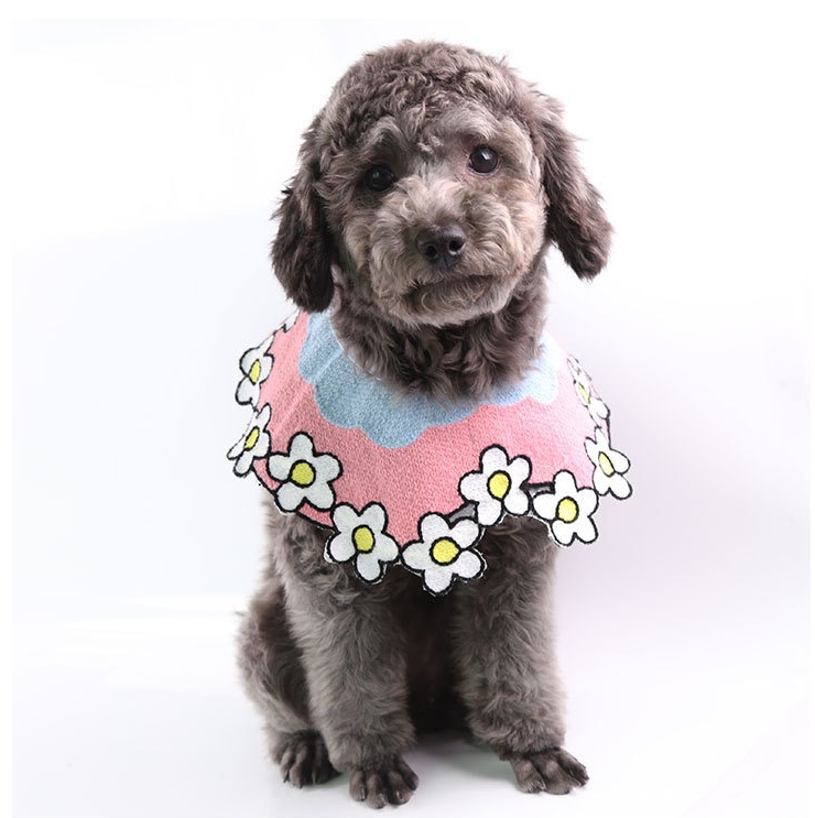 Cute Pet Bandana Bibs: Tie-On, Snap-On & Cape Collar Styles