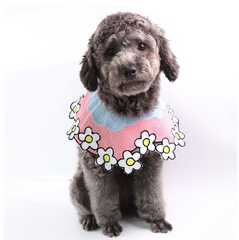 Cute Pet Bandana Bibs: Tie-On, Snap-On & Cape Collar Styles