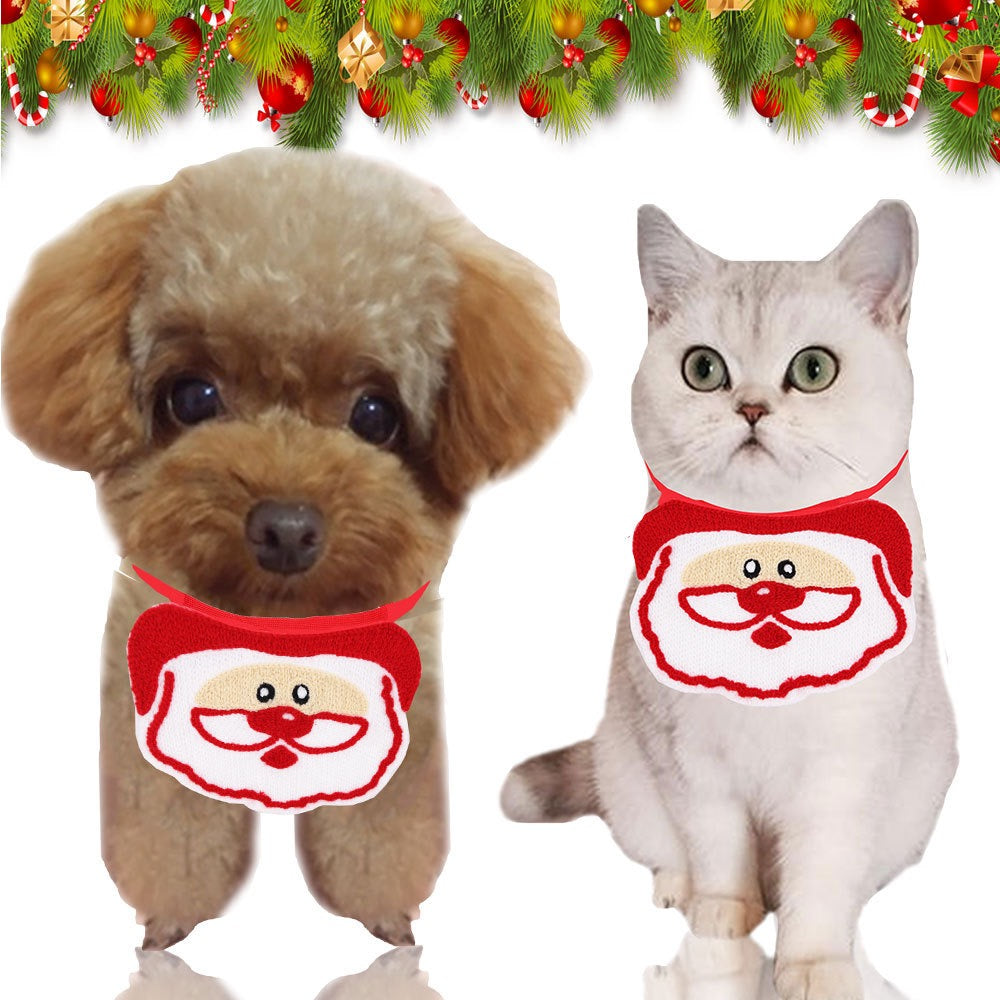 Cute Pet Bandana Bibs: Tie-On, Snap-On & Cape Collar Styles