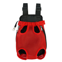 Pawsome Adventure Ready! Breathable Mesh Pet Backpack Carrier for Small-Medium Dogs & Cats - Hands-Free, Durable & Comfortable Outing Pack for Travel, Hiking, Vet Visits