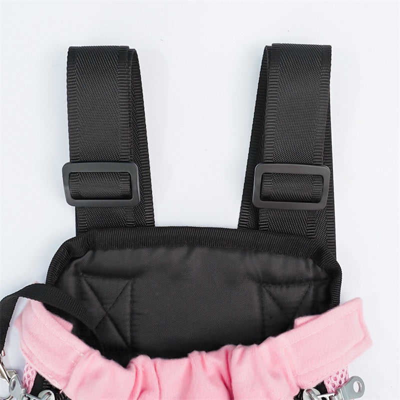 Pawsome Adventure Ready! Breathable Mesh Pet Backpack Carrier for Small-Medium Dogs & Cats - Hands-Free, Durable & Comfortable Outing Pack for Travel, Hiking, Vet Visits