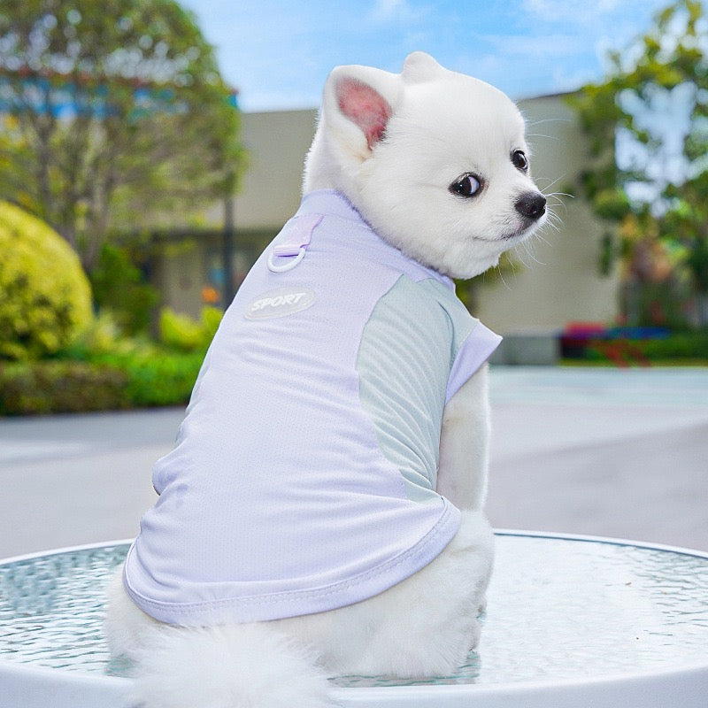 Cooling Mesh Sun Protection Vest for Dogs and Cats - UV Shield Summer Pet Vest