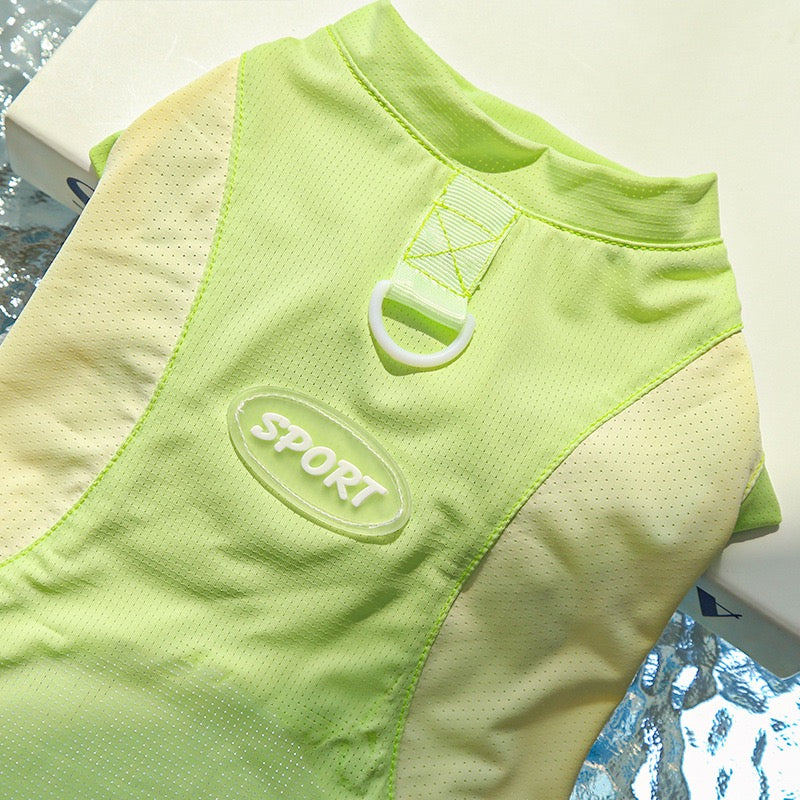 Cooling Mesh Sun Protection Vest for Dogs and Cats - UV Shield Summer Pet Vest