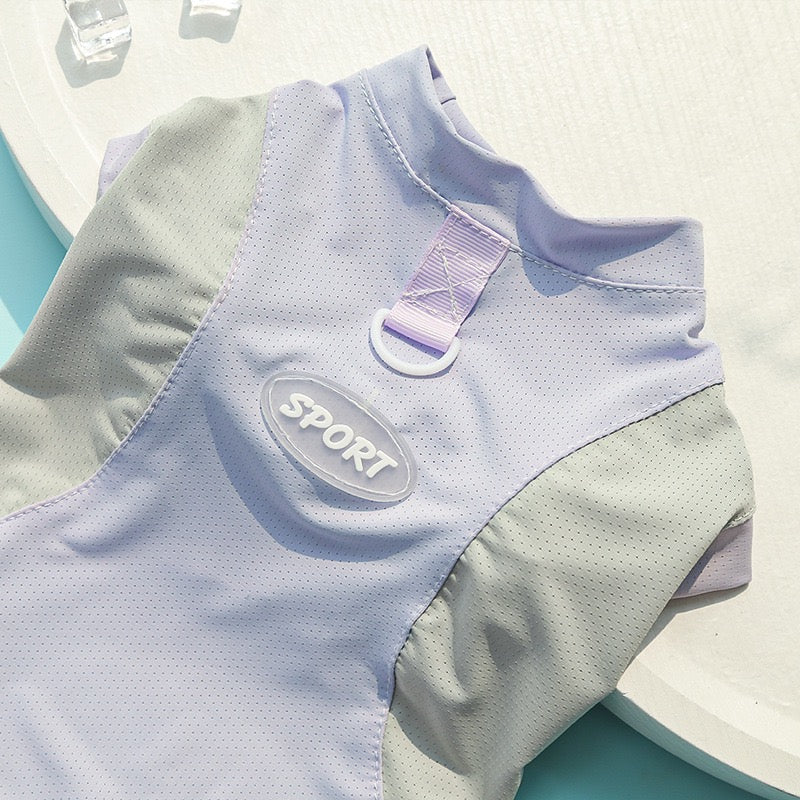 Cooling Mesh Sun Protection Vest for Dogs and Cats - UV Shield Summer Pet Vest