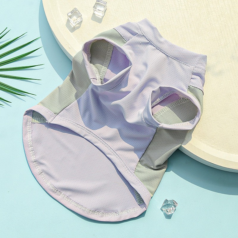 Cooling Mesh Sun Protection Vest for Dogs and Cats - UV Shield Summer Pet Vest