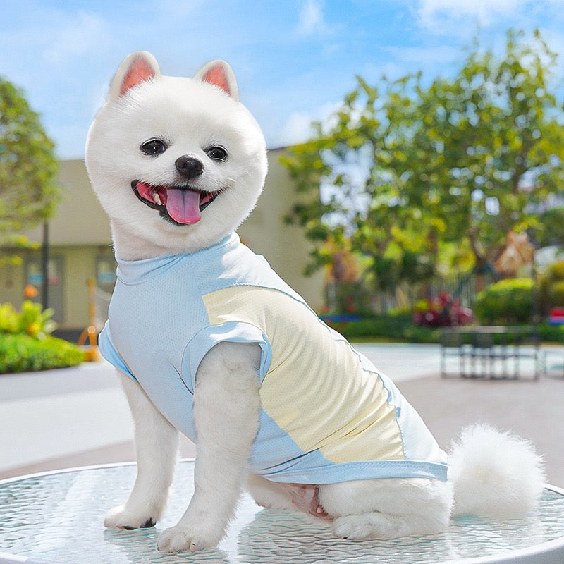 Cooling Mesh Sun Protection Vest for Dogs and Cats - UV Shield Summer Pet Vest