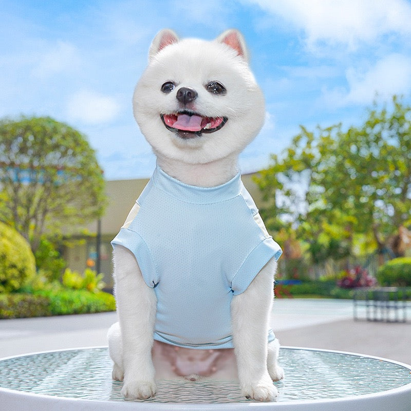 Cooling Mesh Sun Protection Vest for Dogs and Cats - UV Shield Summer Pet Vest