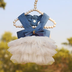 Adorable Dog Party Dress - Cute Plaid Skirt for Special Occasions