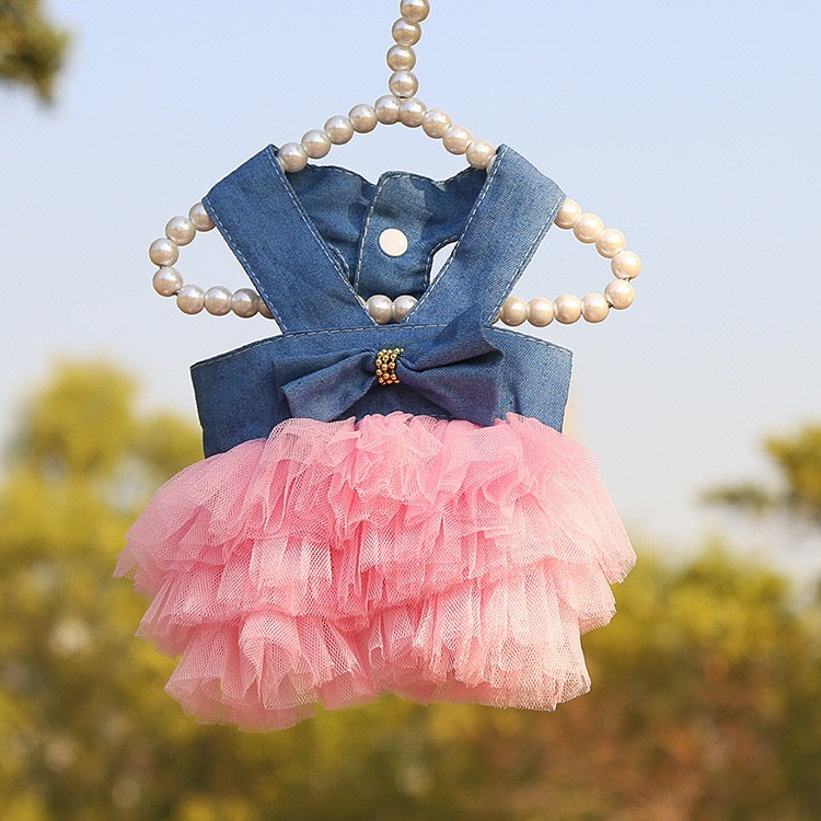 Adorable Dog Party Dress - Cute Plaid Skirt for Special Occasions