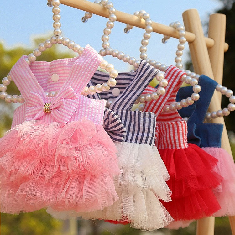 Adorable Dog Party Dress - Cute Plaid Skirt for Special Occasions