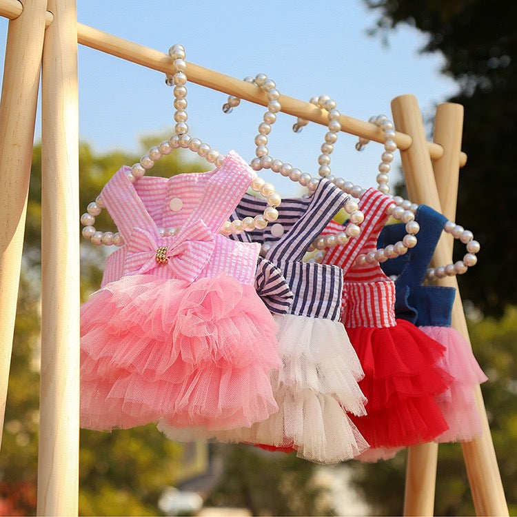 Adorable Dog Party Dress - Cute Plaid Skirt for Special Occasions
