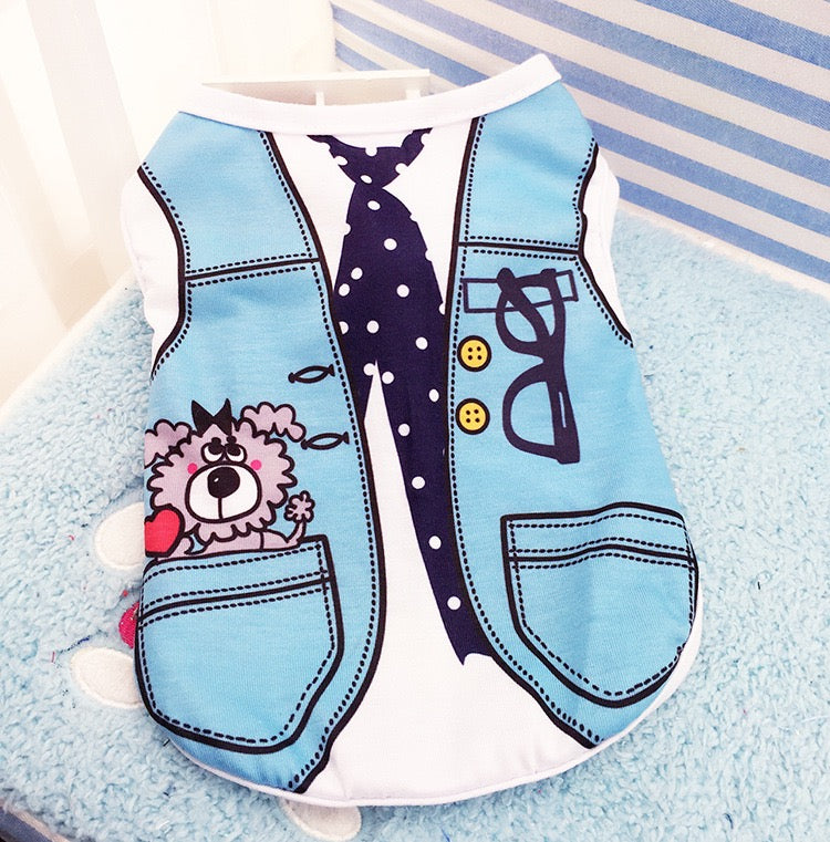 Airy Mesh Cooling Vest for Cats and Dogs - Spring Summer Pet Wear