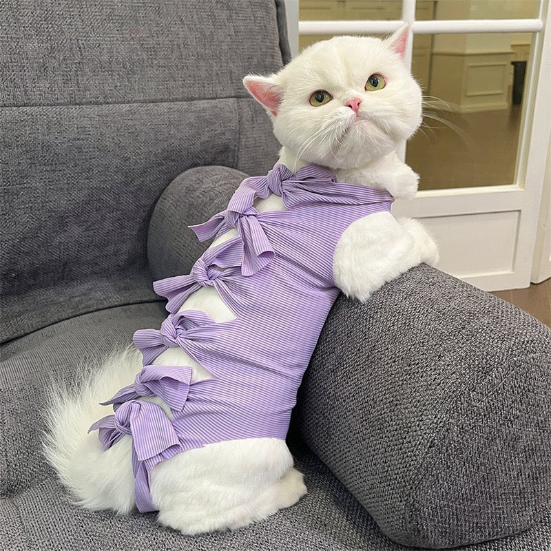 "Pawst-Op Guardian! Post-Surgery Recovery Suit for Dogs & Cats - Breathable Anti-Lick Surgical Onesie with Adjustable Belly Wrap, Soft Medical Fabric for Spay/Neuter Care, Weaning & Wound Protection (Vet-Approved Design)"