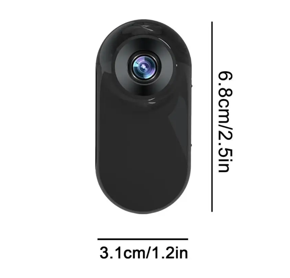 Mini Pet Collar Camera for Dogs & Cats (HD 1080p)